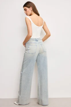 good ease studded jeans