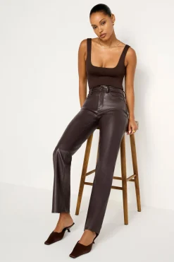 good icon faux leather pants