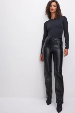 good icon faux leather pants