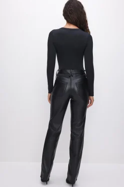 good icon faux leather pants