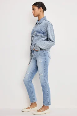 good icon straight ankle jeans