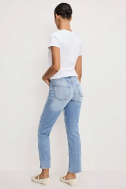good icon straight ankle jeans