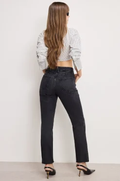 good icon straight ankle jeans