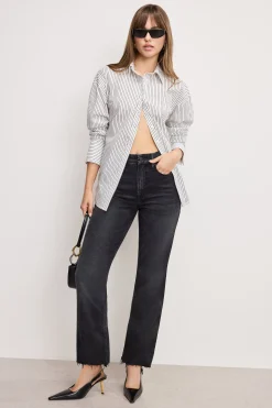good icon straight ankle jeans