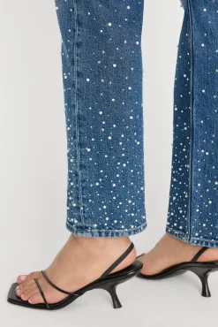 good icon straight ankle pearl jeans