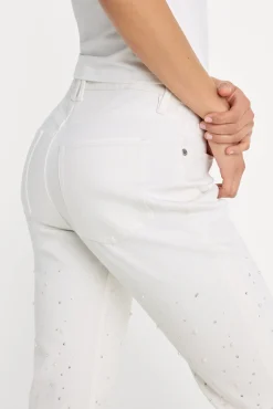 good icon straight ankle pearl jeans