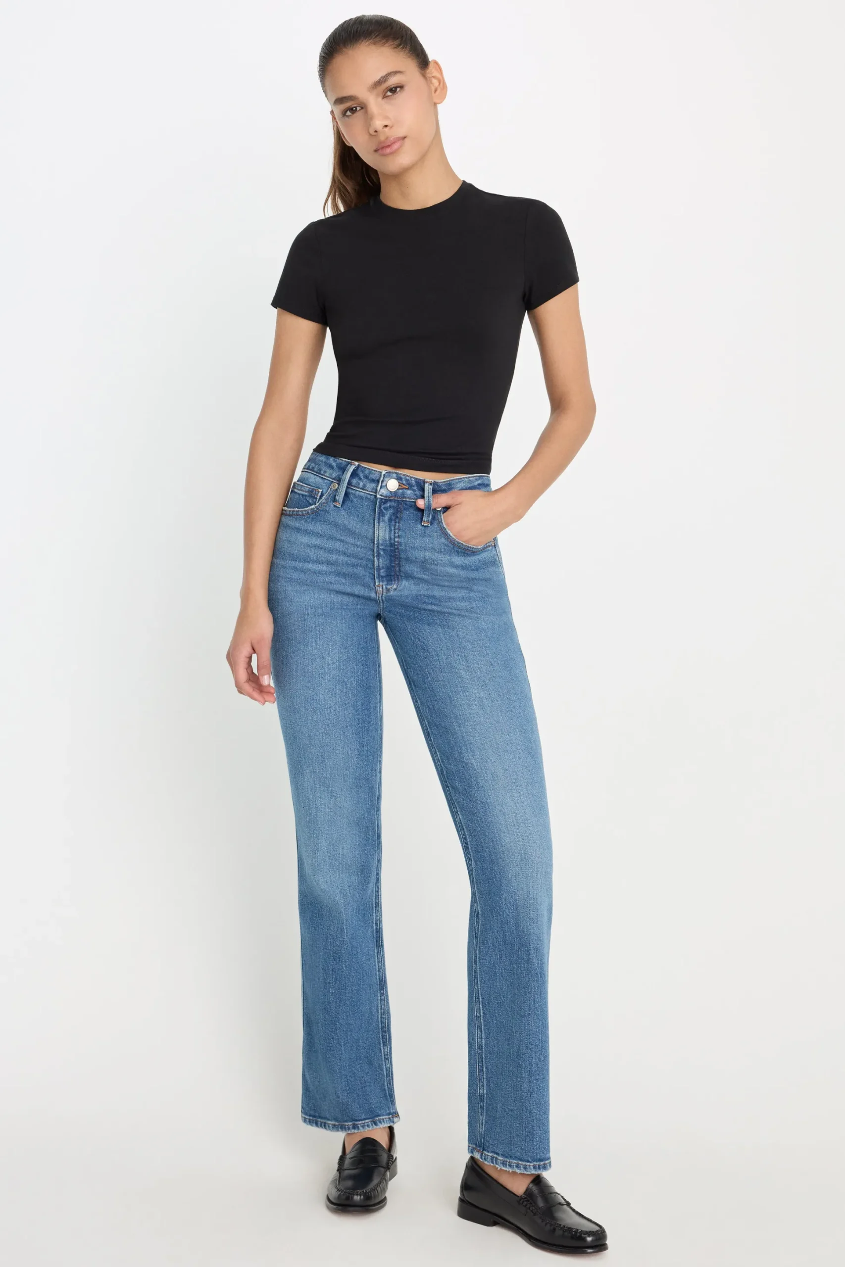 good kick flare jeans