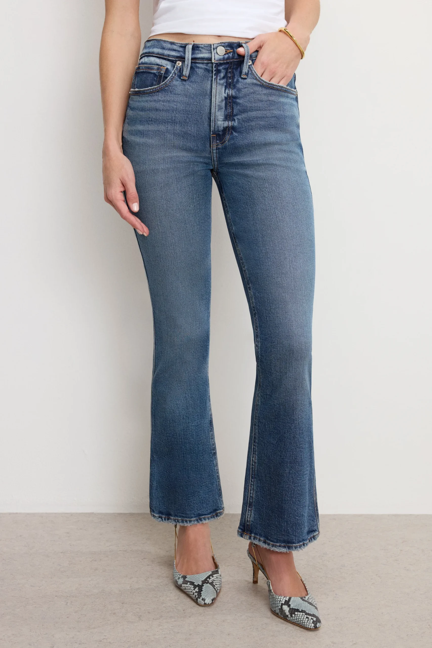 good kick flare jeans