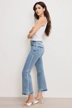 good legs crop mini boot jeans