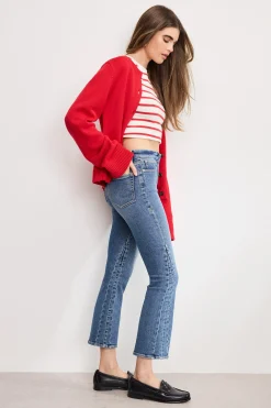 good legs cropped mini boot jeans