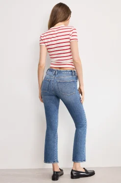 good legs cropped mini boot jeans
