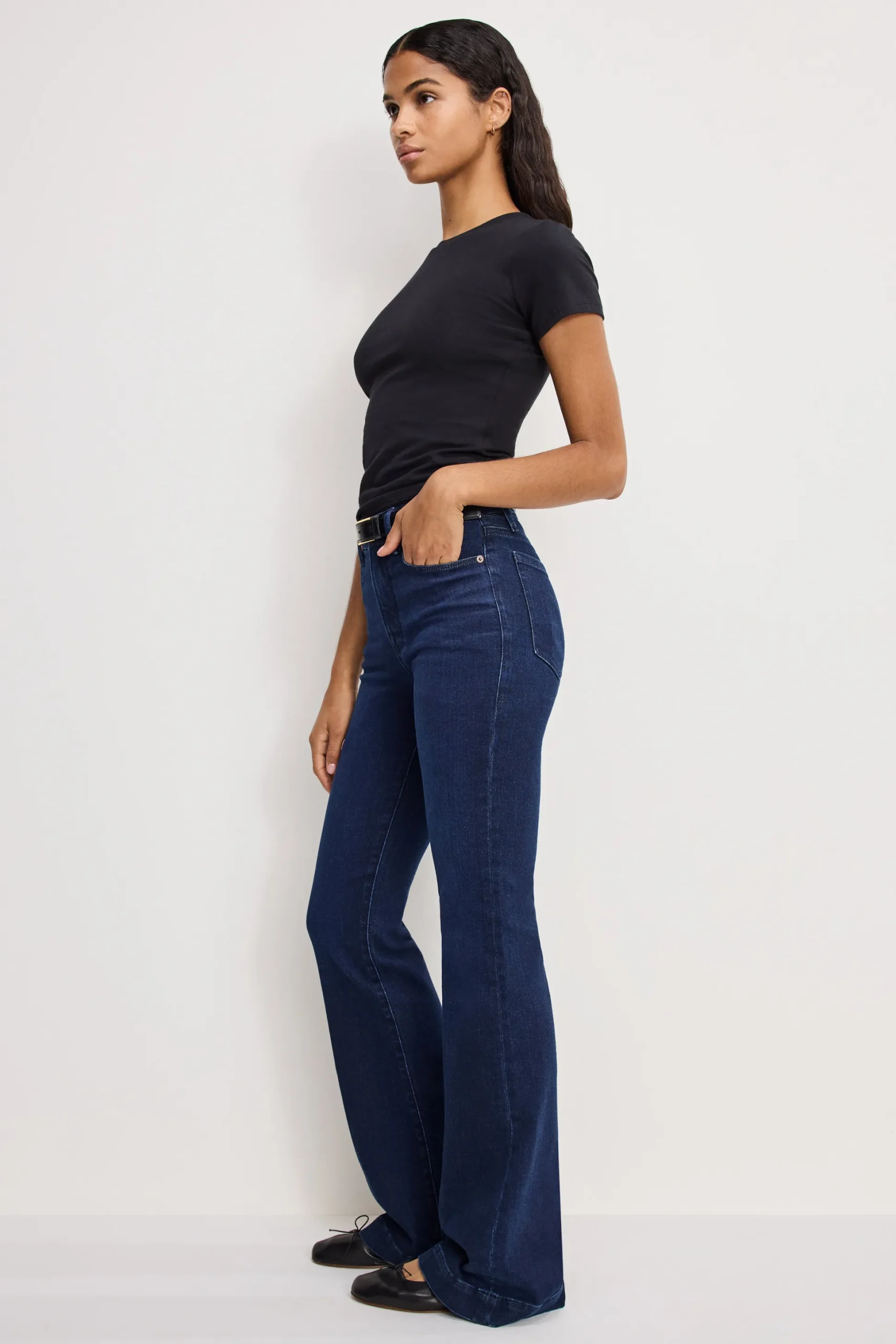 good legs flare compression jeans
