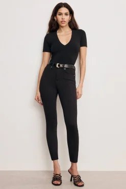 good legs skinny cropped jeans