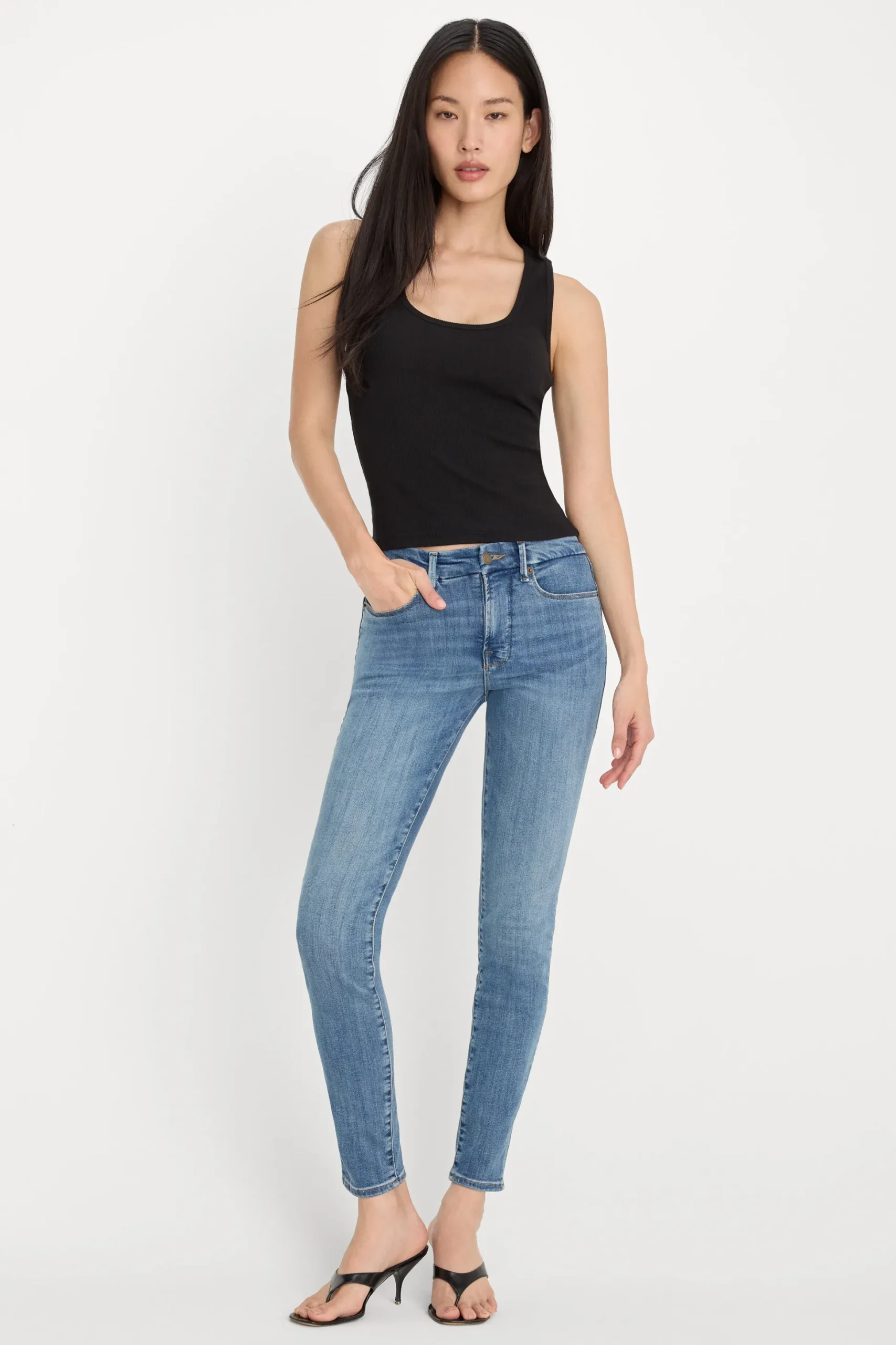 good legs skinny jeans