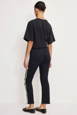 good legs straight diamond jeans