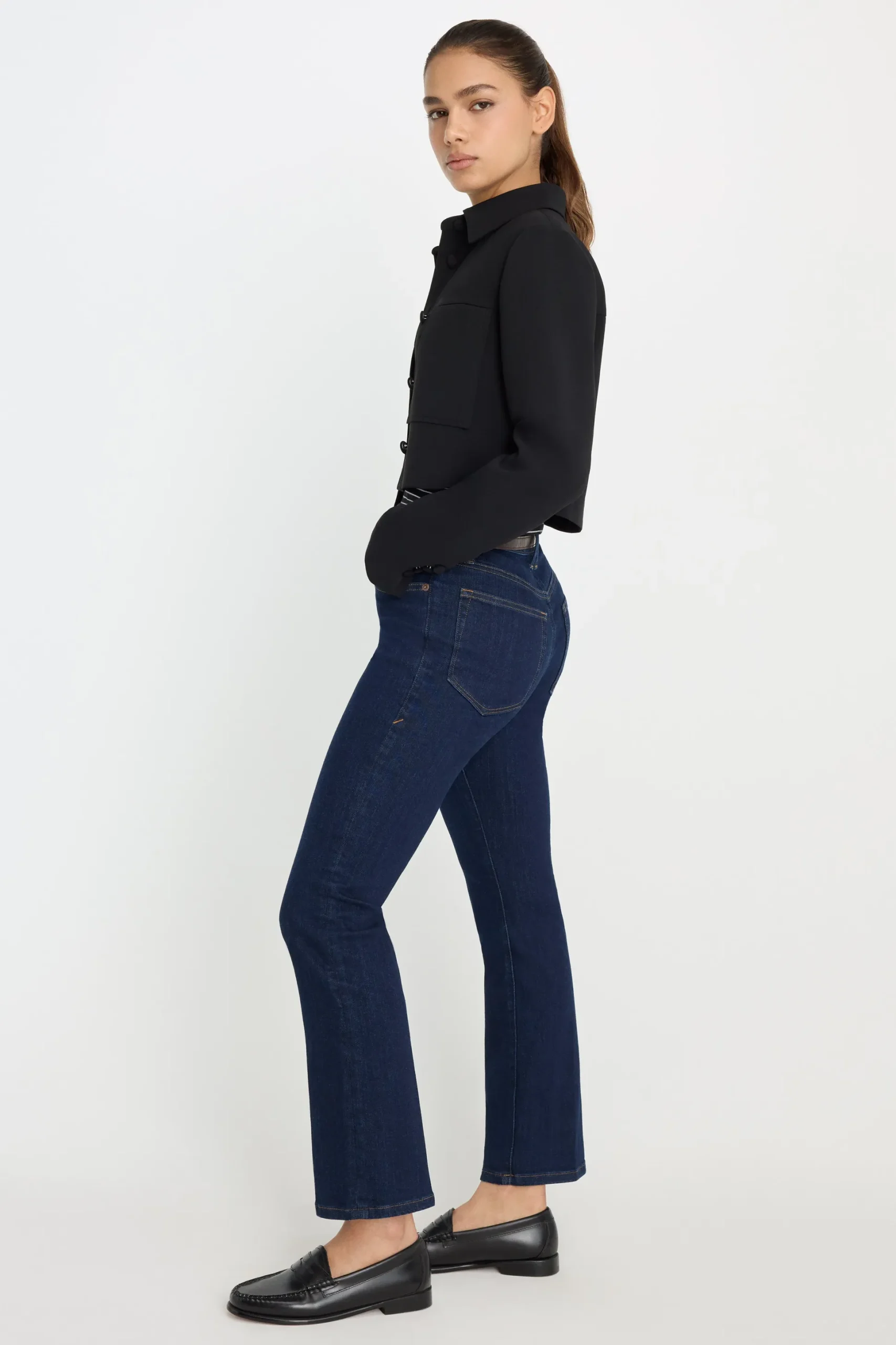 good legs straight jeans