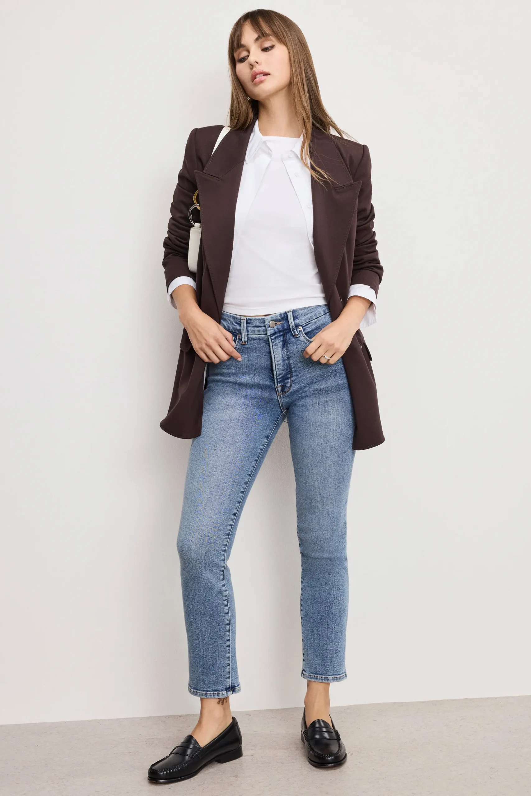 good legs straight jeans