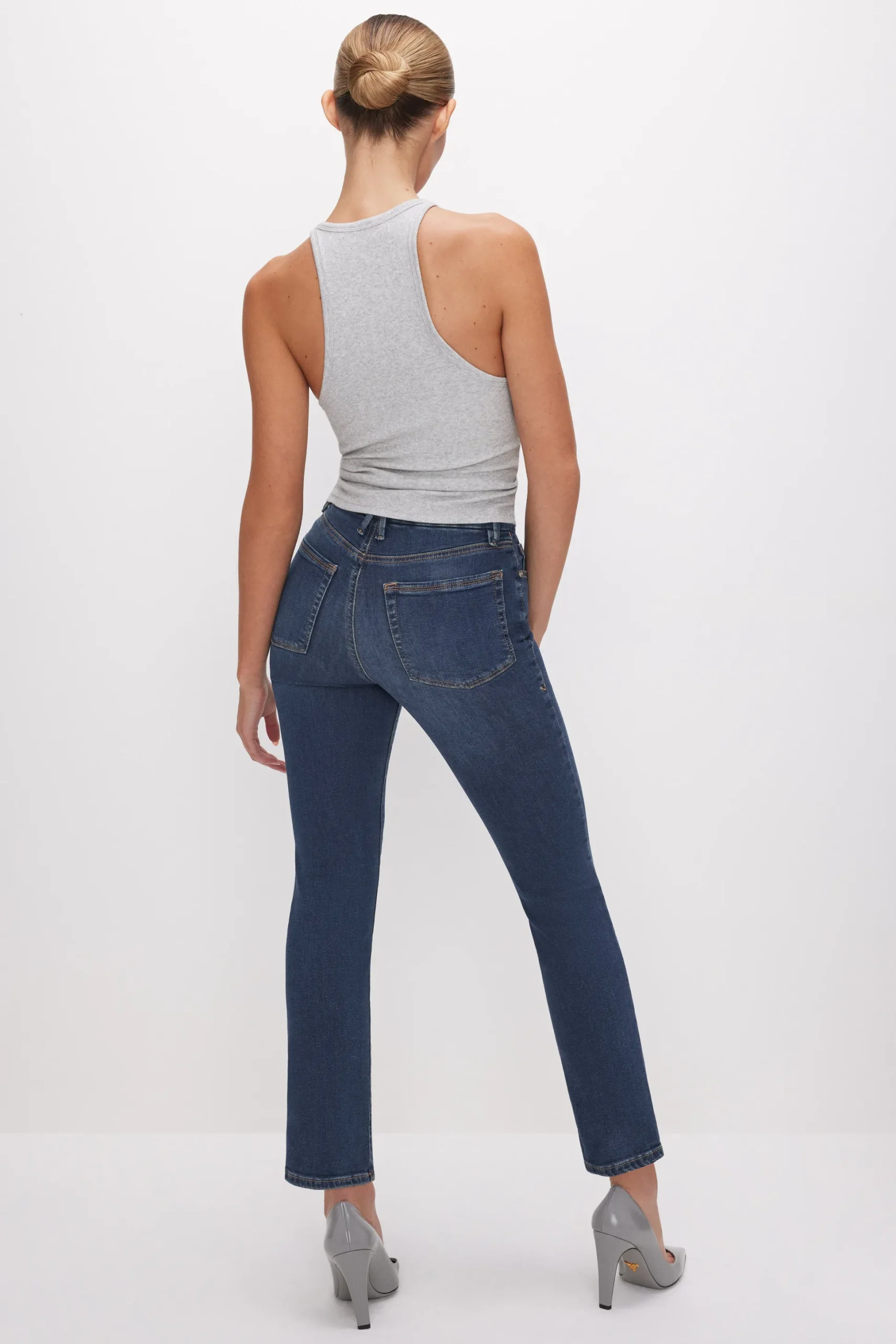 good legs straight jeans