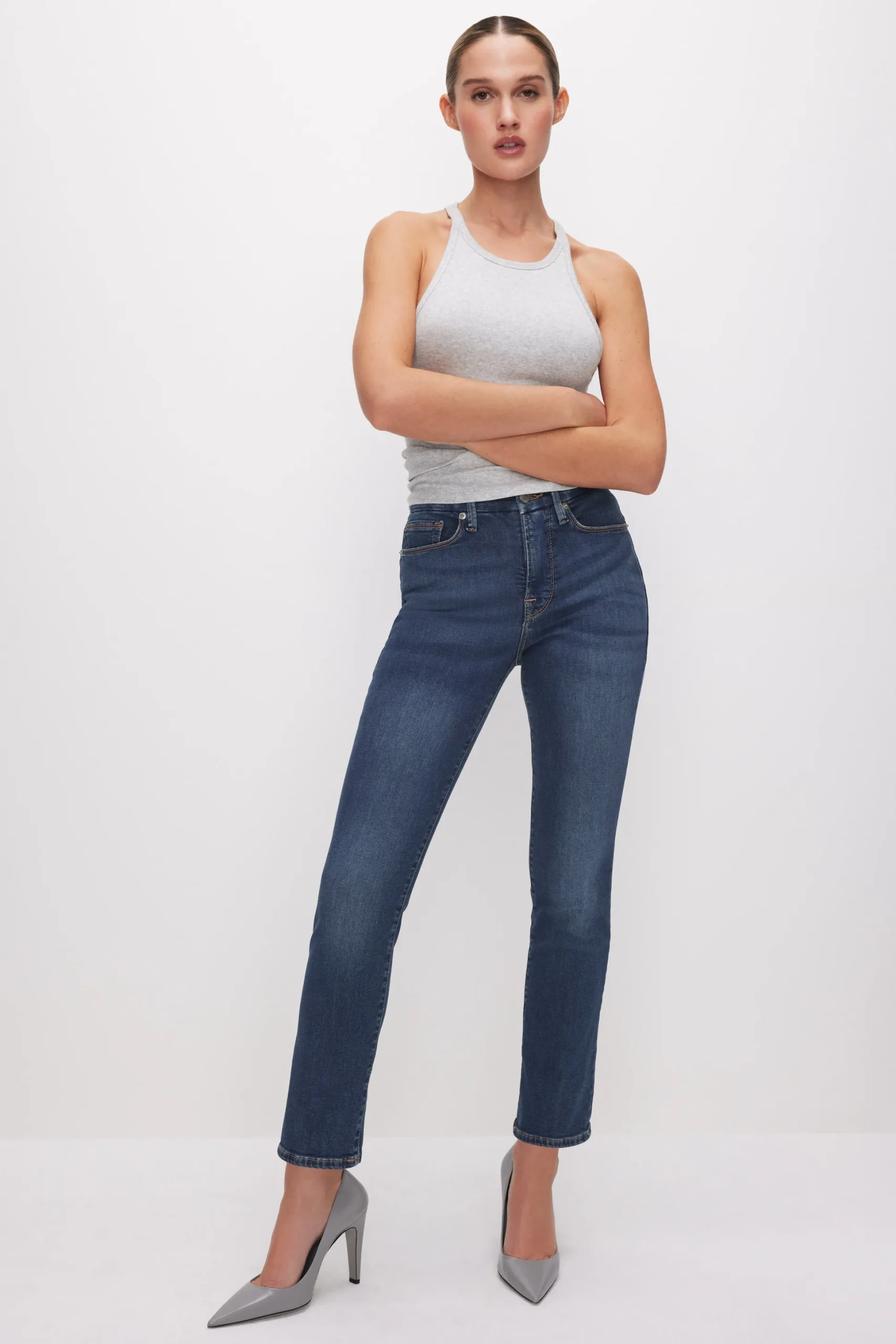 good legs straight jeans