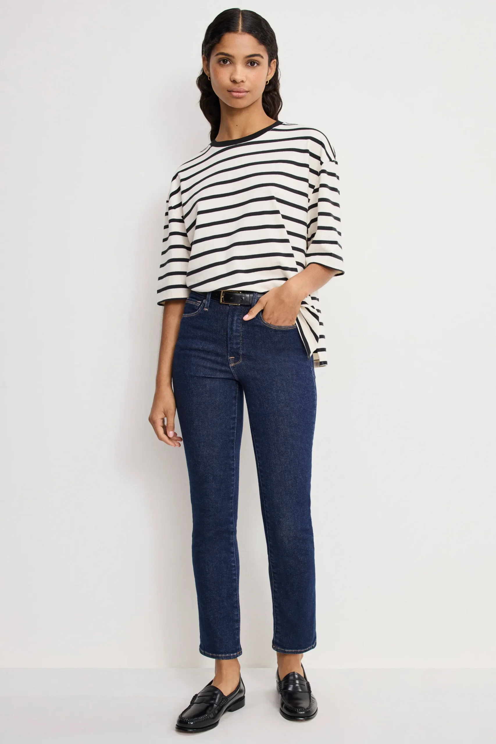 good legs straight jeans