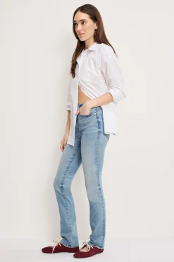 good legs straight jeans long