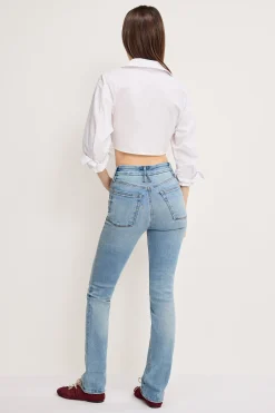 good legs straight jeans long