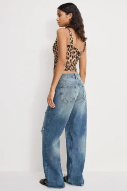 good low rise baggy jeans