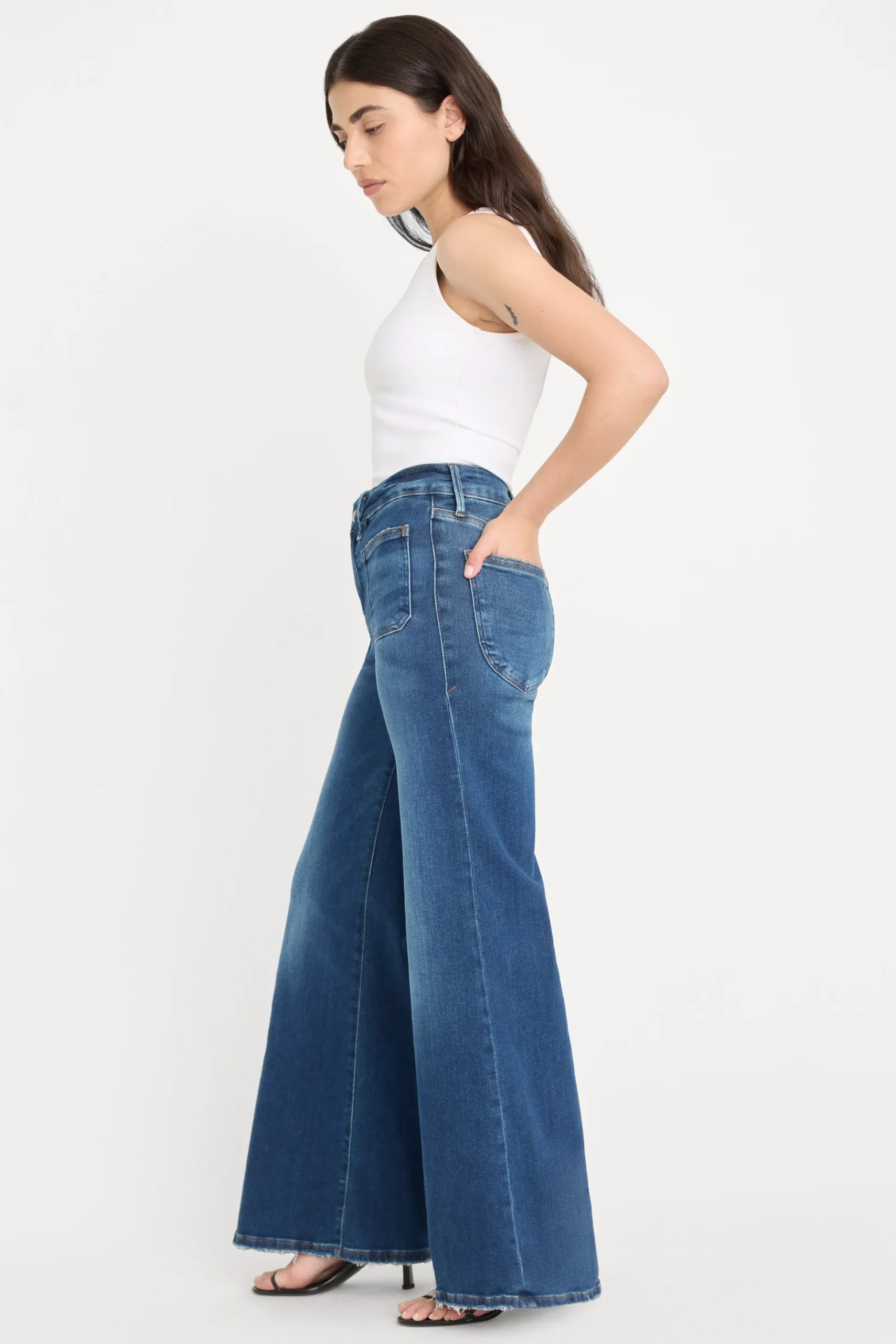 good petite palazzo jeans