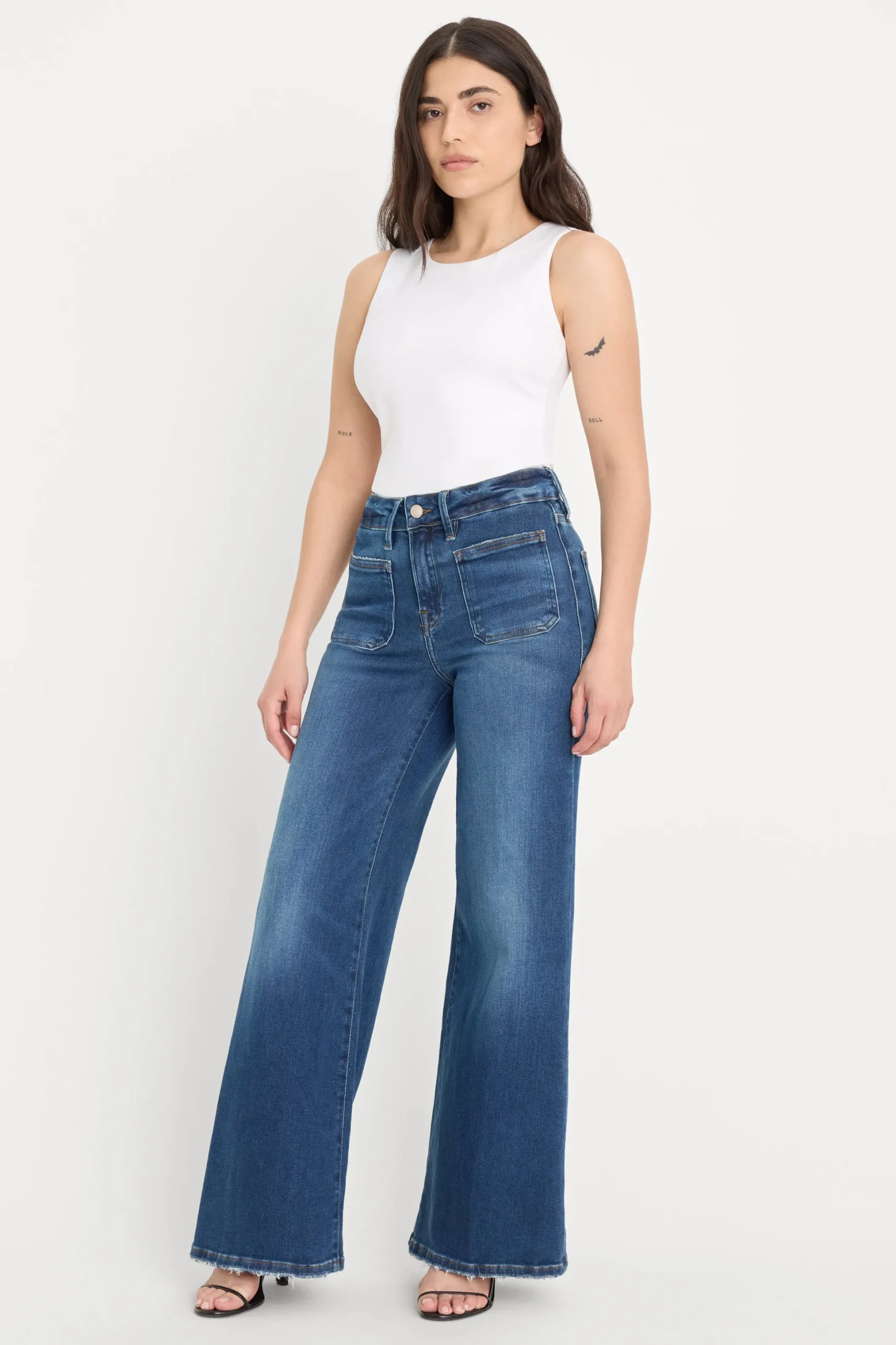good petite palazzo jeans
