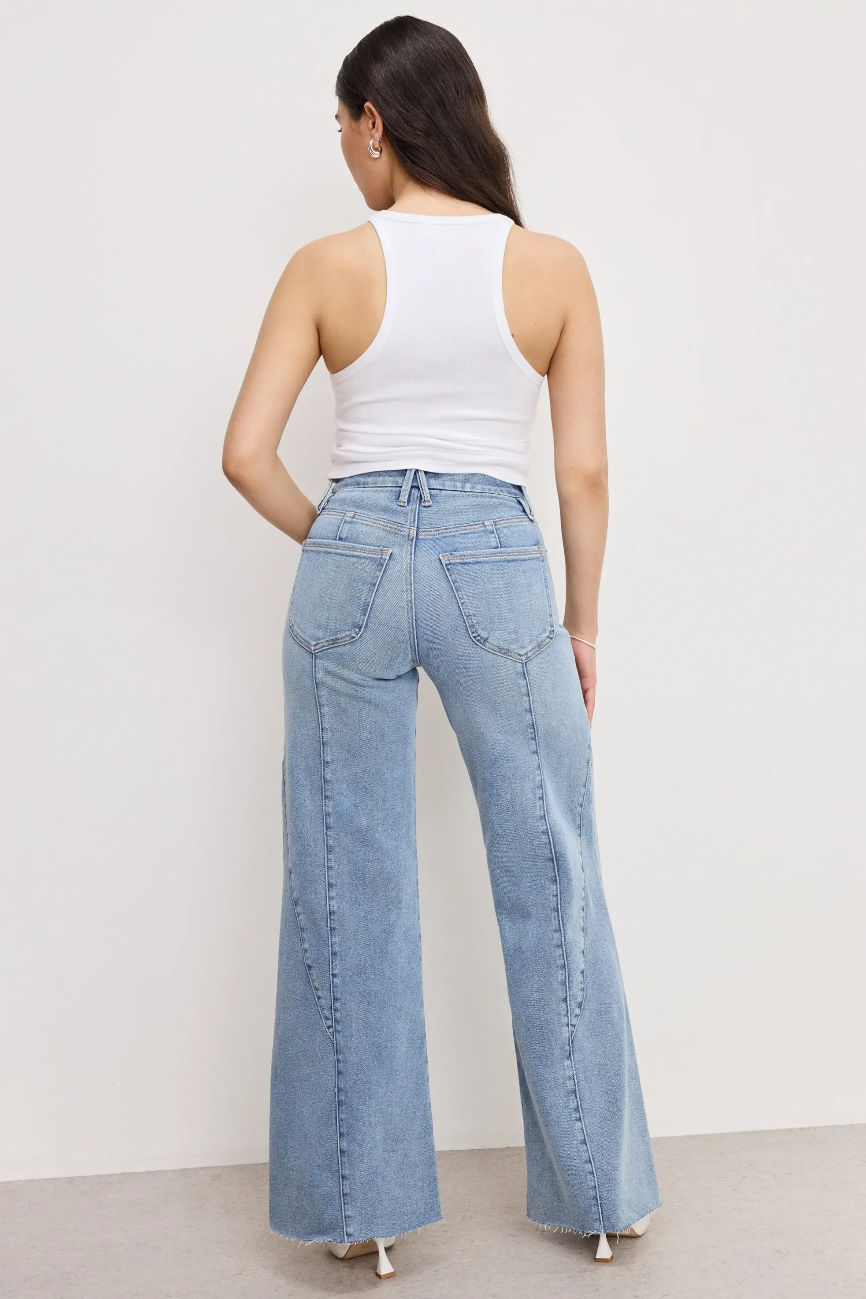 good petite palazzo jeans