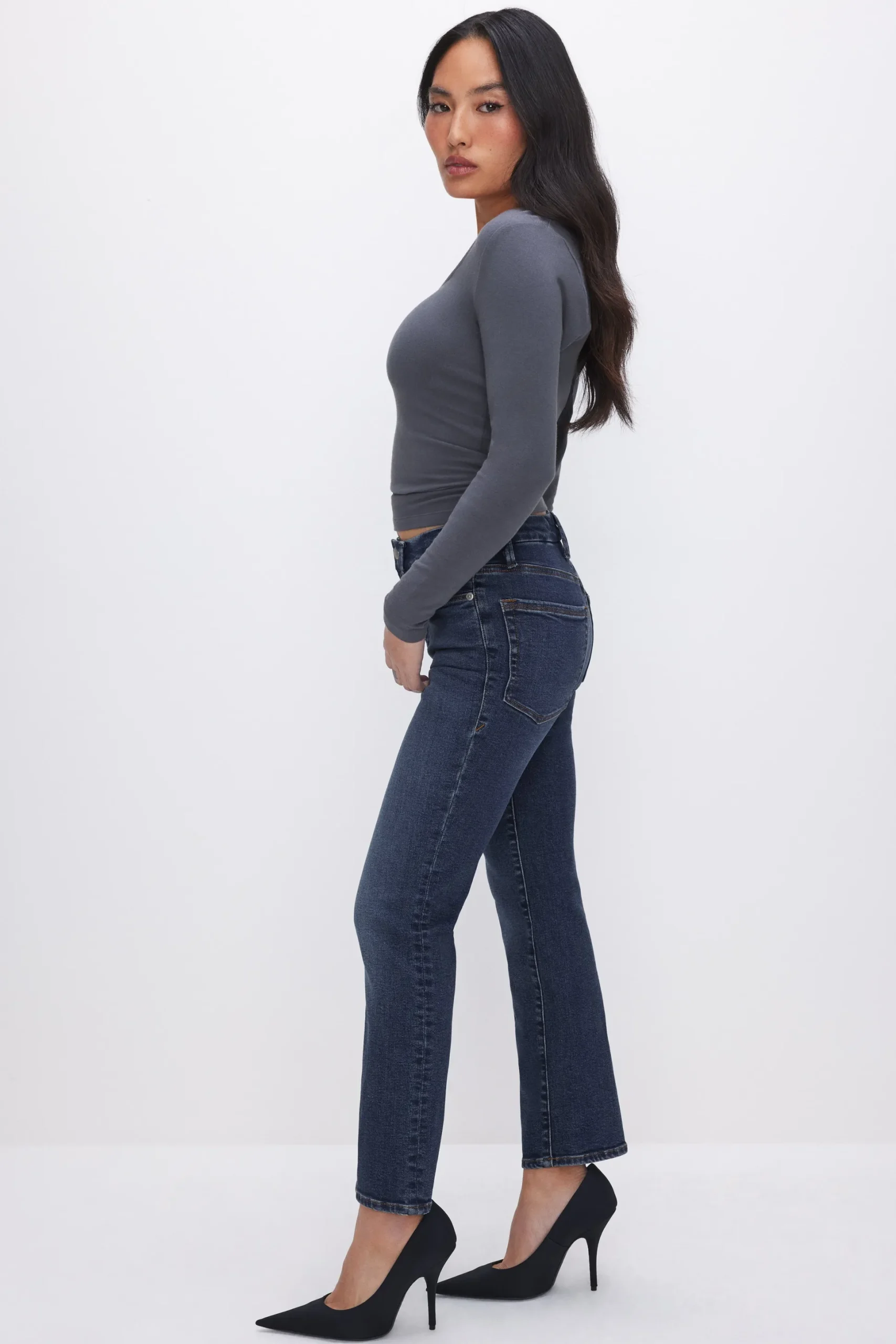 good petite straight jeans
