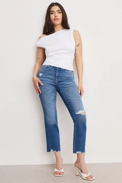 good petite straight jeans