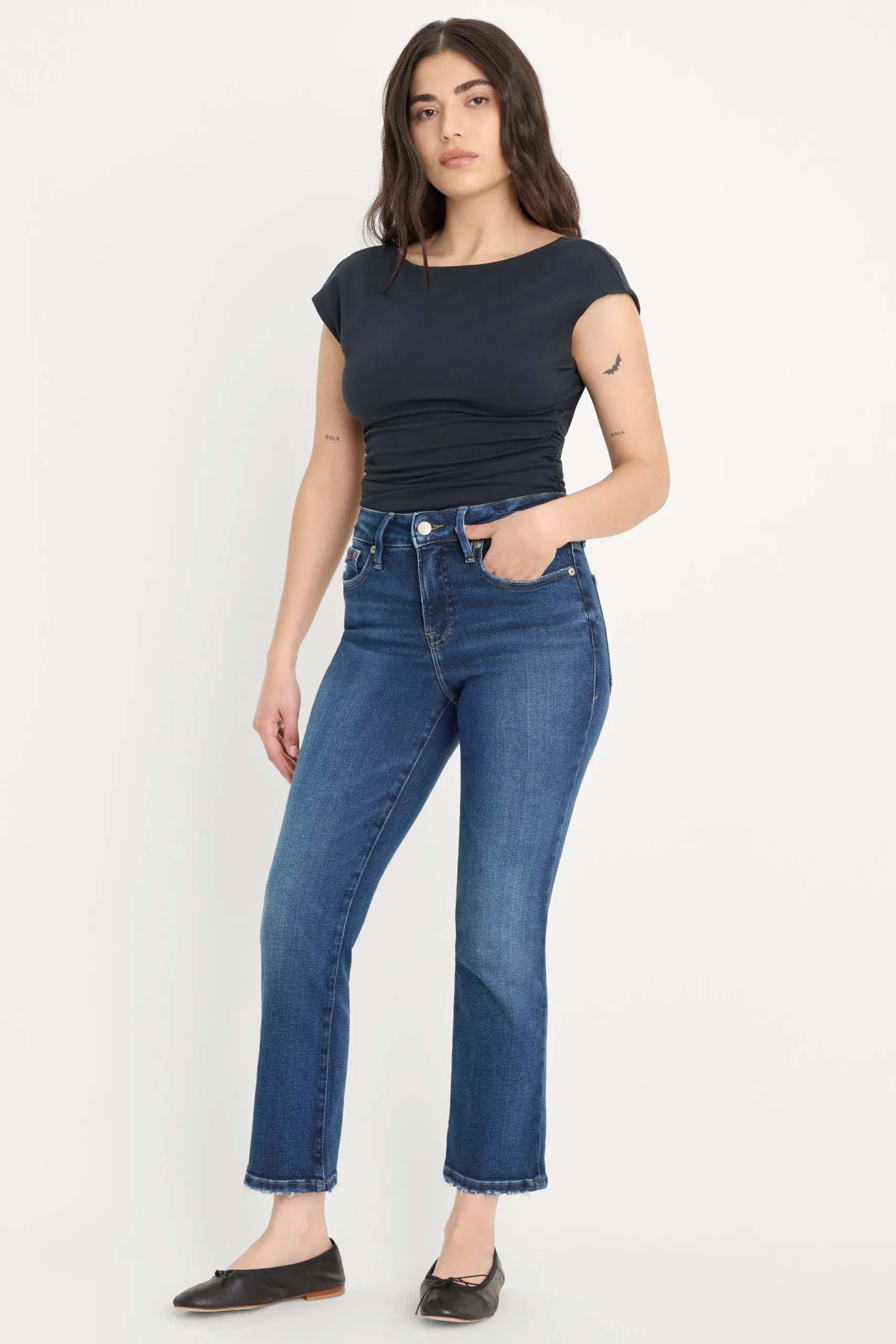 good petite straight jeans