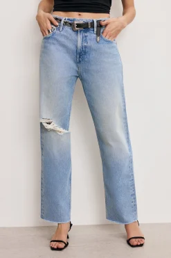 good relaxed straight jeans
