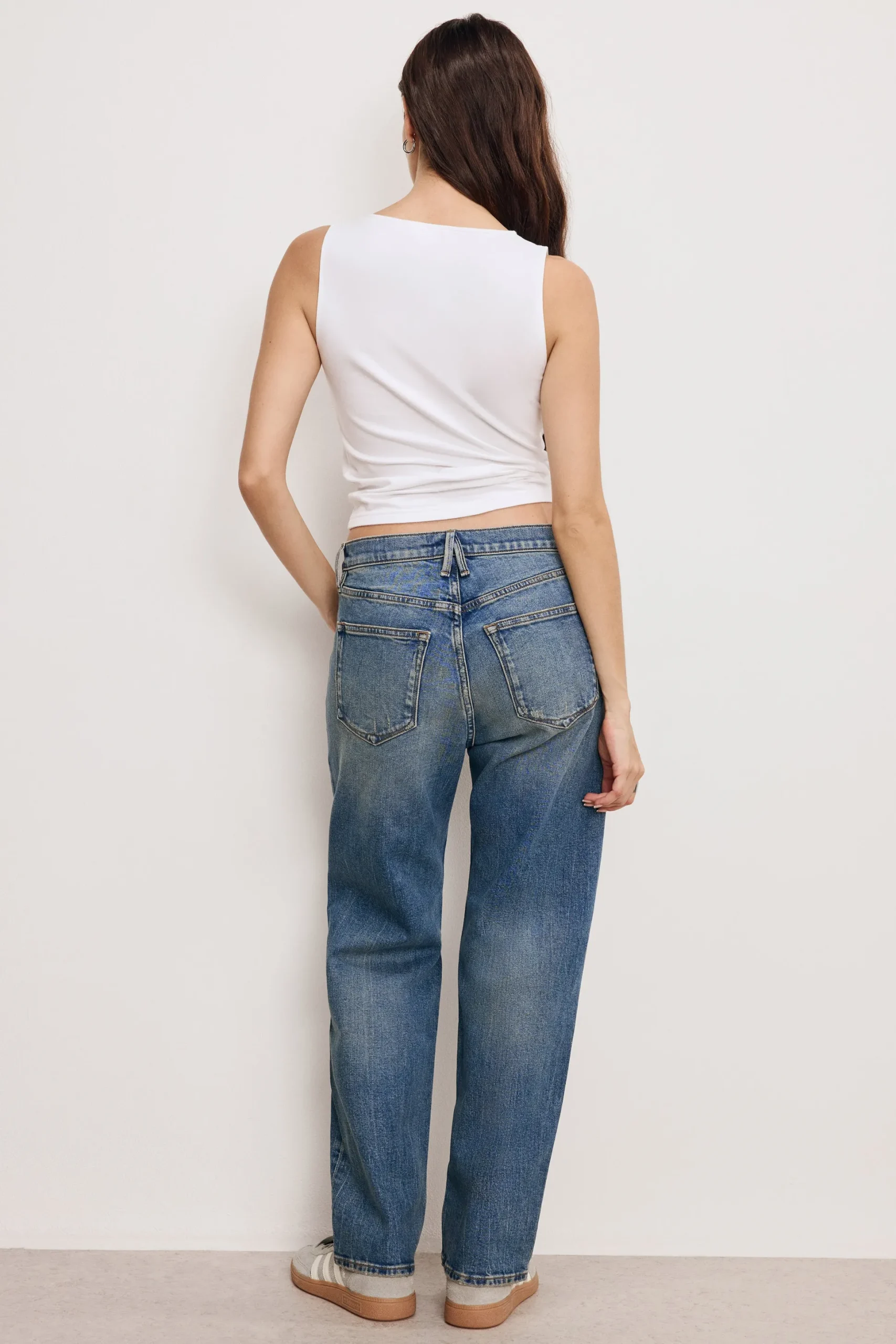 good relaxed straight jeans