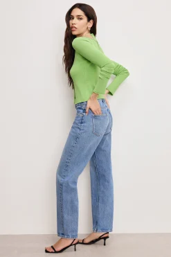 good relaxed straight jeans