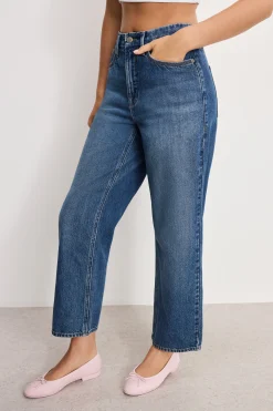 good 90s cropped relaxed jeans