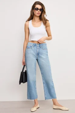 good 90s cropped relaxed jeans