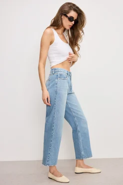 good 90s cropped relaxed jeans