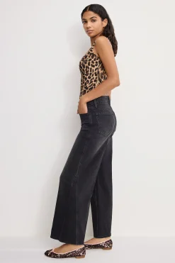 good skate cropped wide jeans