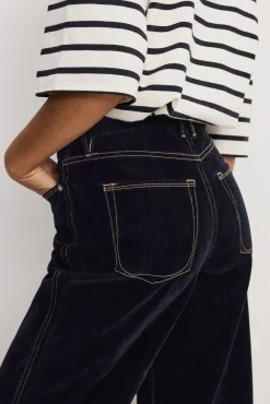 good skate flocked denim jeans