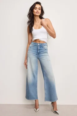 good skate wide cropped jeans