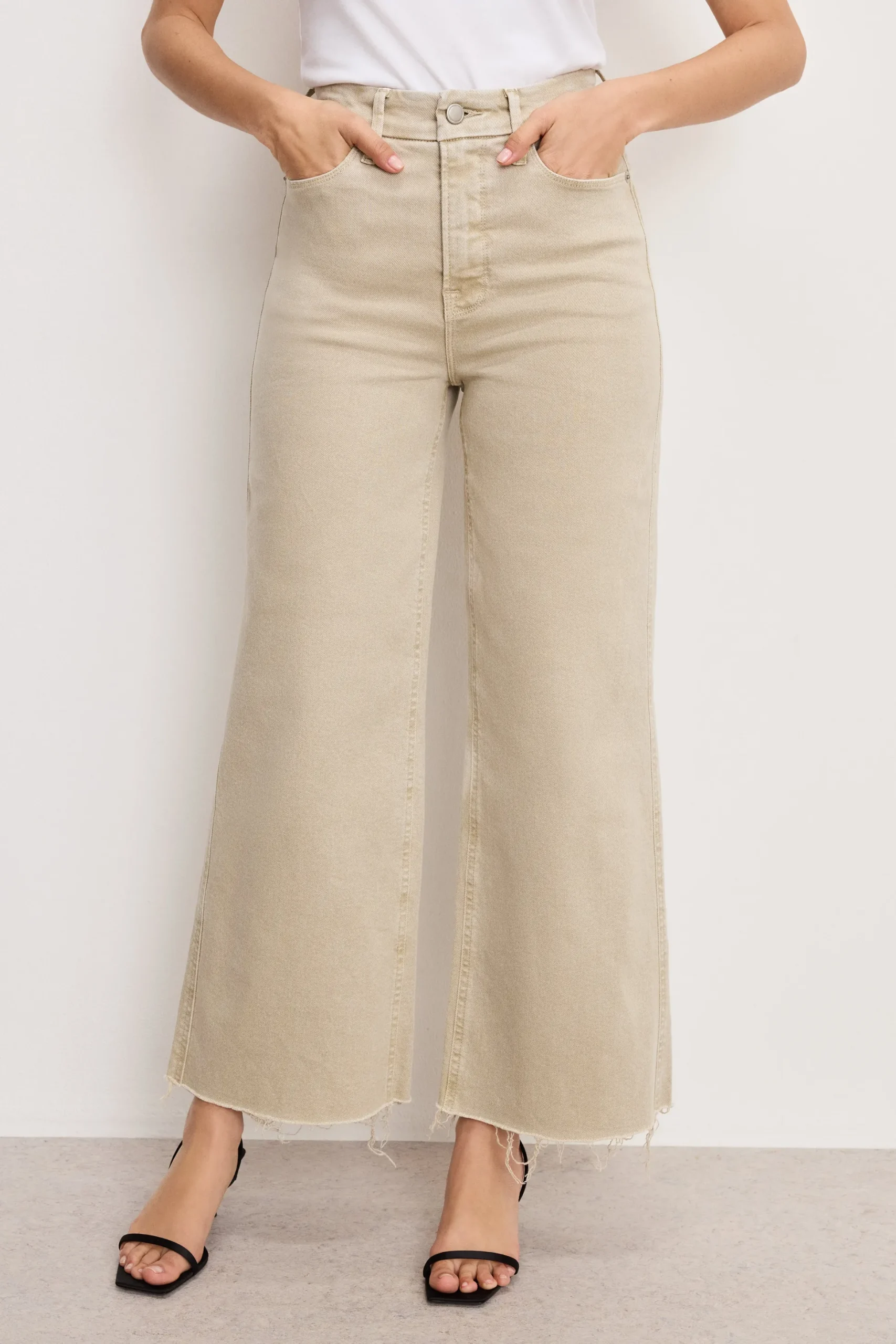 good skate wide cropped jeans