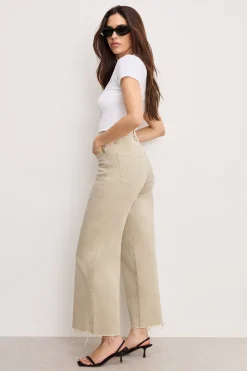 good skate wide cropped jeans