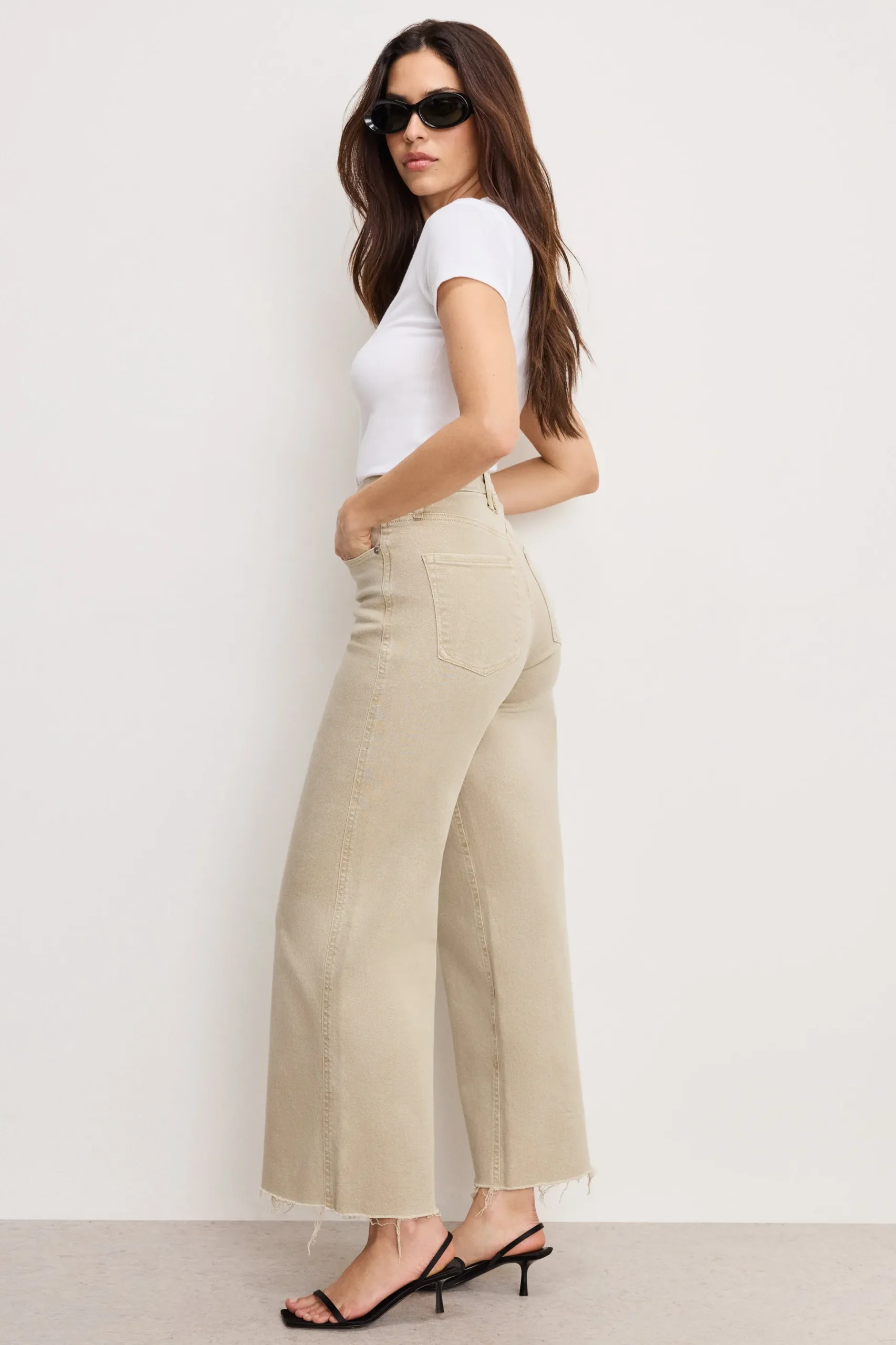 good skate wide cropped jeans