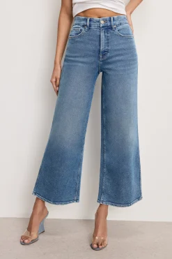 good skate wide cropped jeans