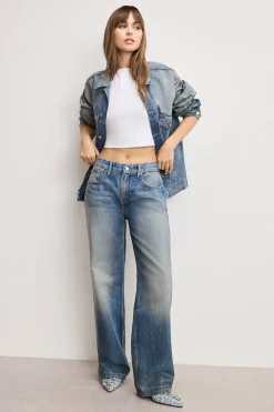 good 90s relaxed coated jeans