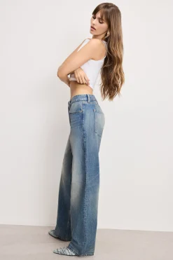 good 90s relaxed coated jeans