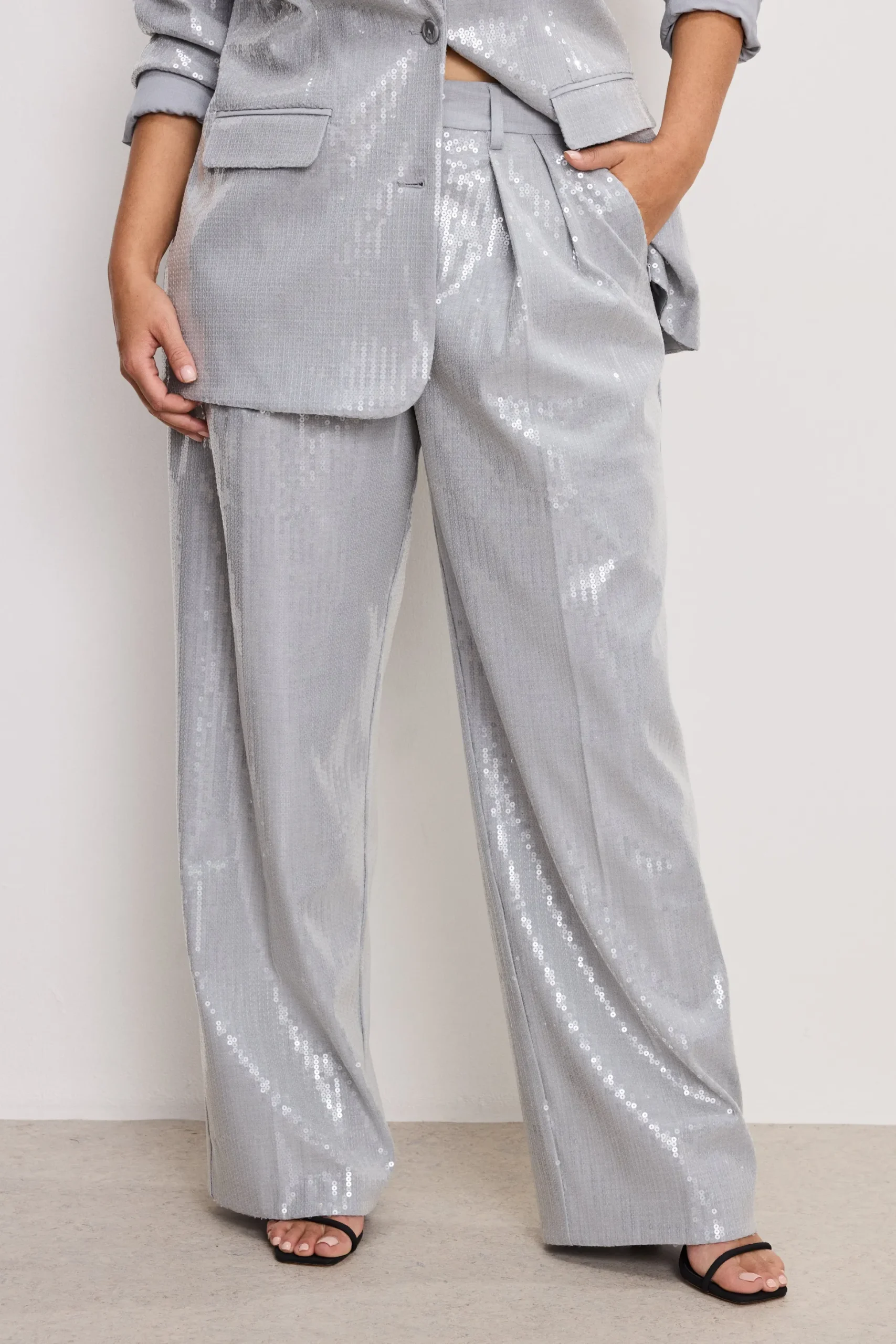 good '90s sequin trousers