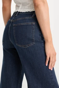 good waist palazzo ankle jeans